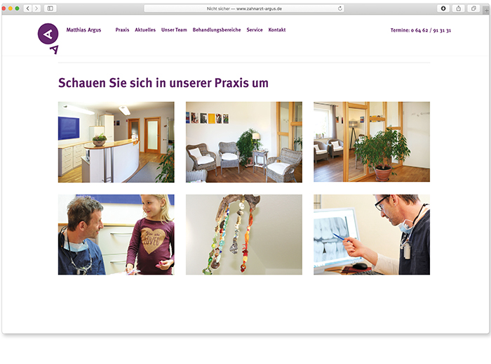 zahnarzt argus web3